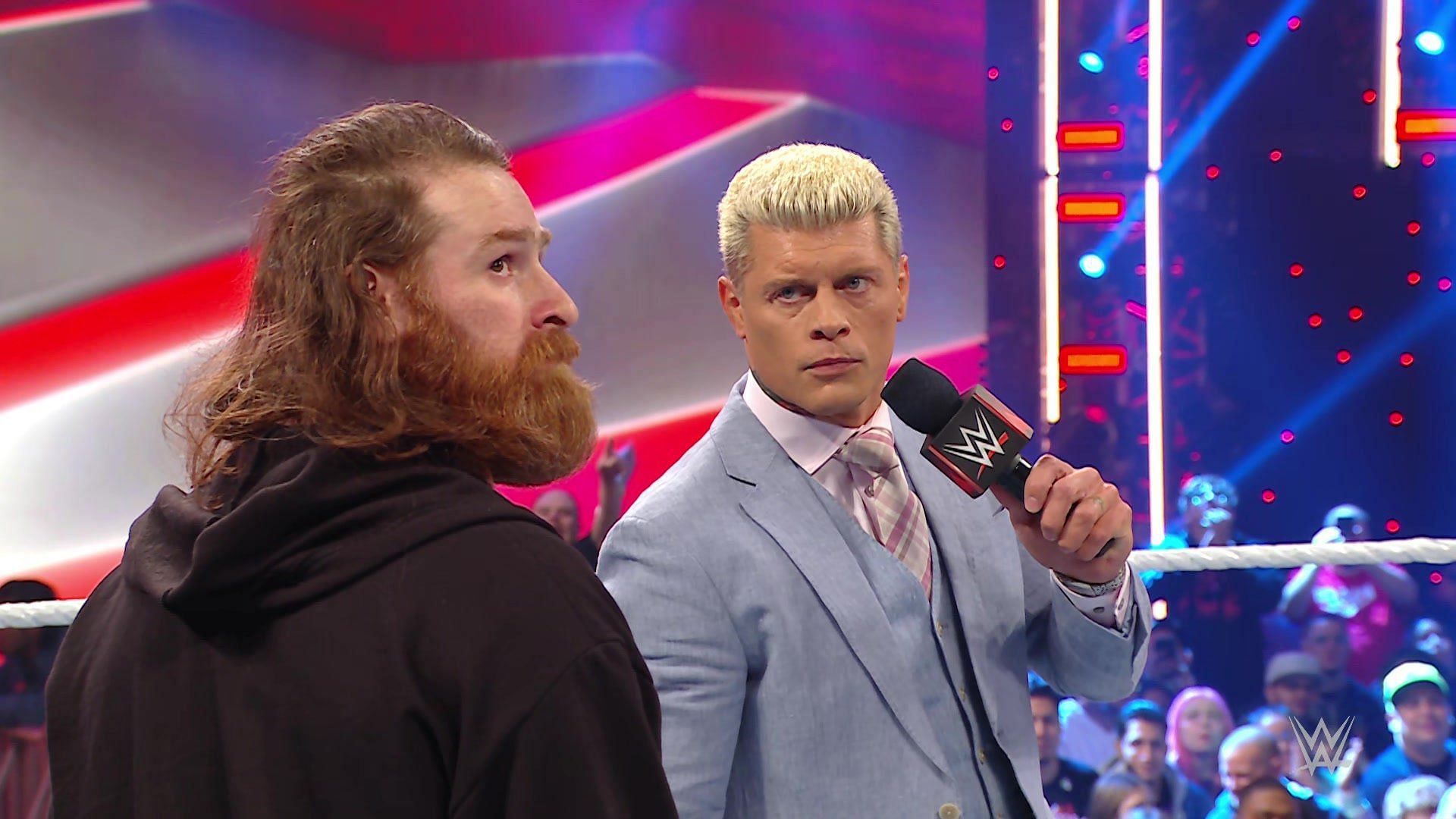 Cody Rhodes and Sami Zayn