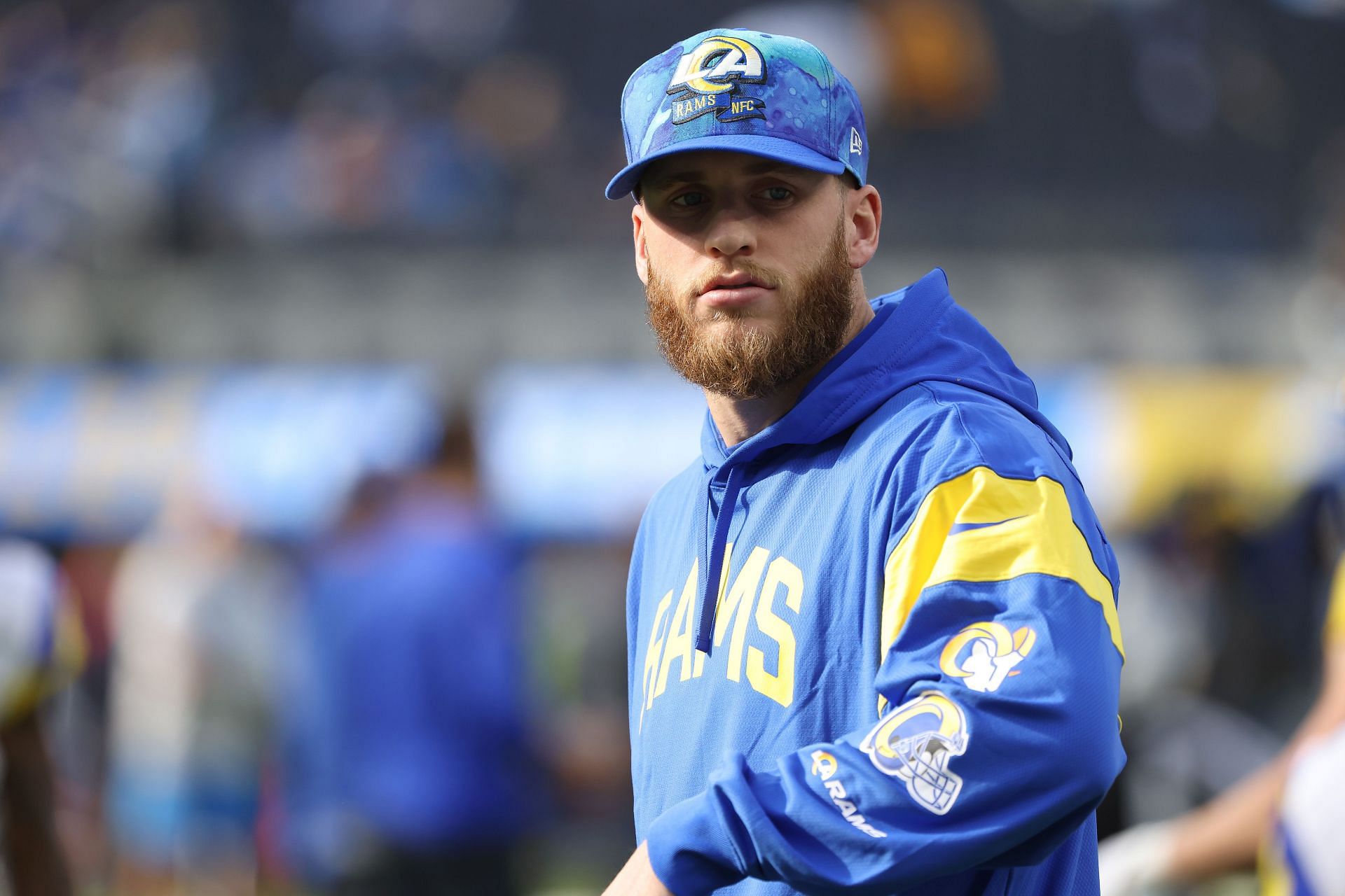 Rams WR Cooper Kupp leaves practice early with a hamstring injury