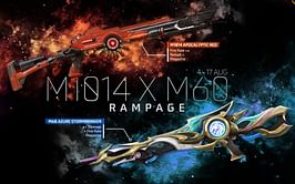 Free Fire MAX M1014 x M60 Ring: How to get legendary gun skins