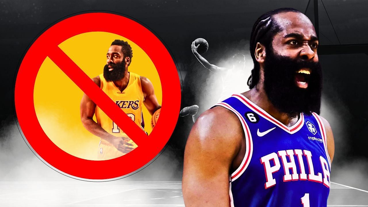 James store harden lakers