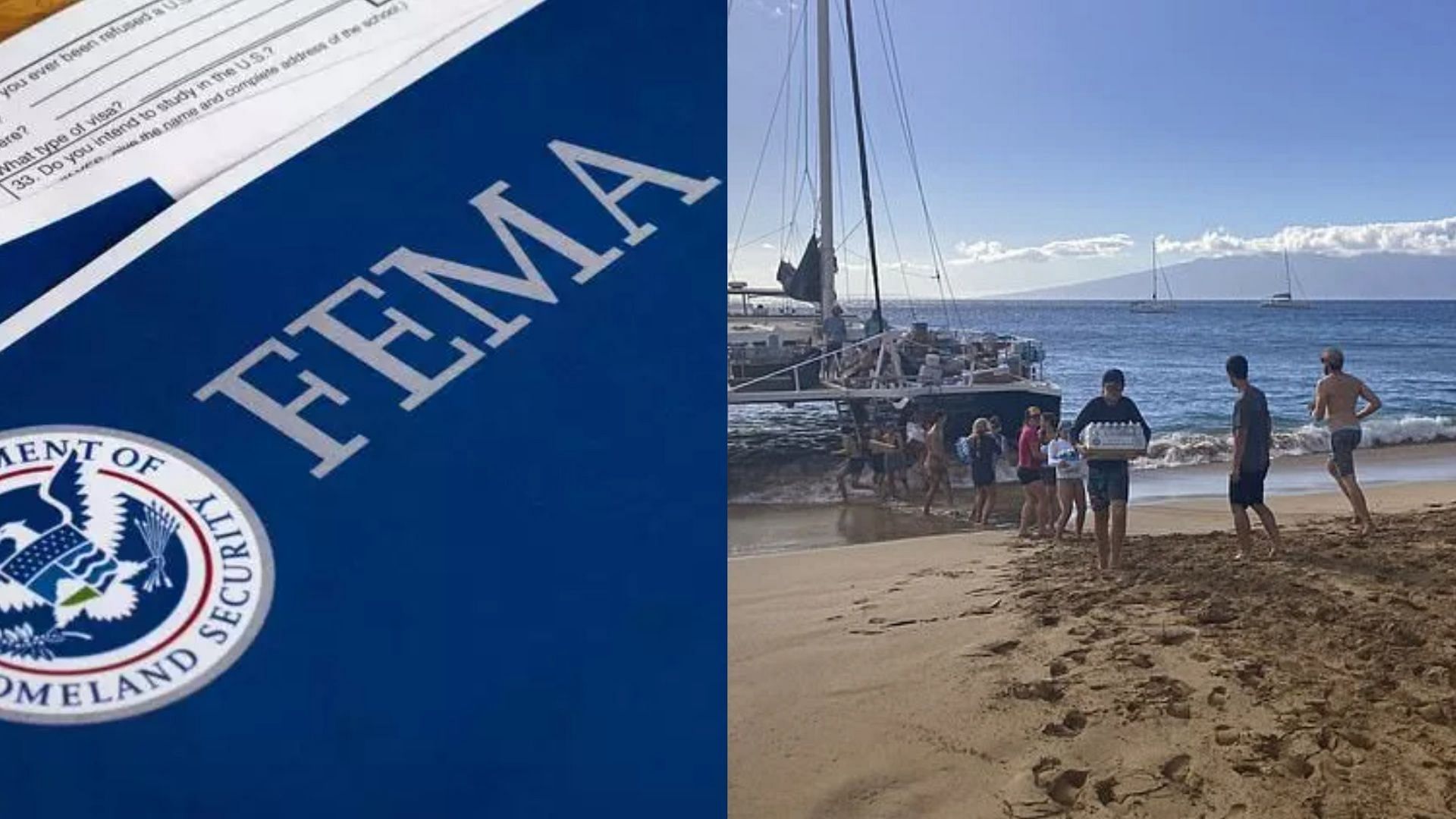 Claims of FEMA blocking insulin from Maui wildfire victims sparks outrage online. (Image via Shutterstock, AP)