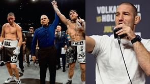 "Clown show continues" - Sean Strickland left unimpressed with Jake Paul's win over 'old, a little brain dead' Nate Diaz