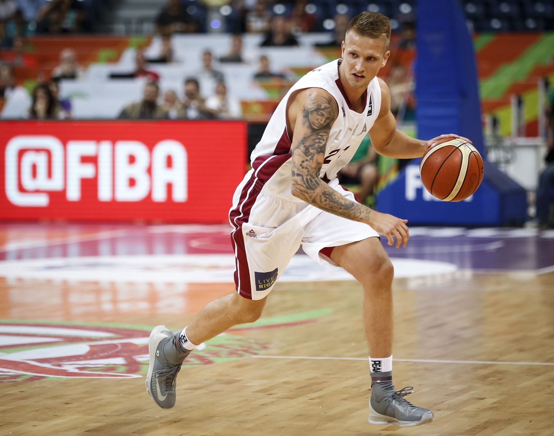 Latvia beat Lebanon in FIBA World Cup 2023