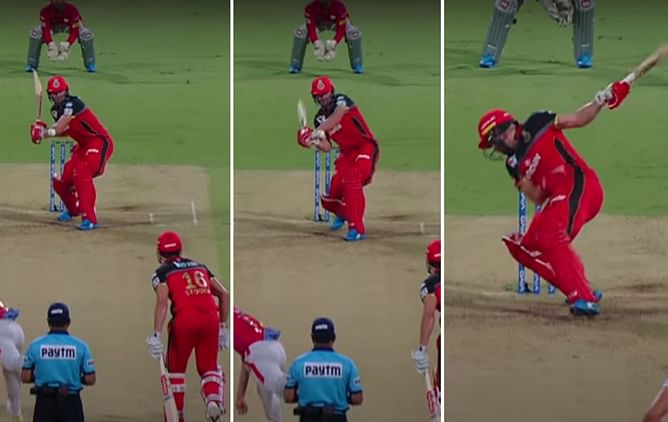 “Make sure the ball hits the bat and not your body” - AB de Villiers recalls hitting a high full toss from Shami for a spectacular one-handed six