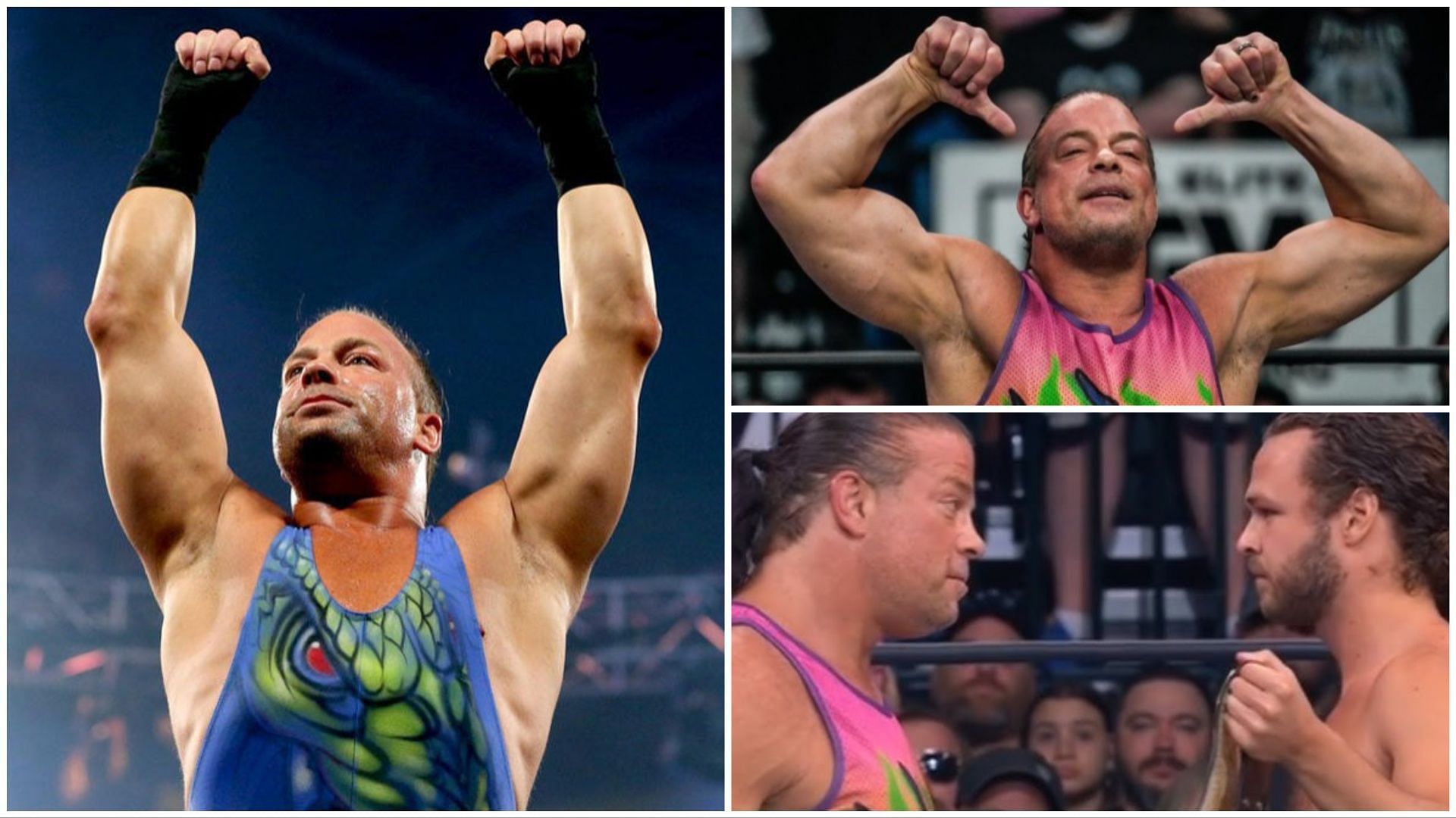 Hall of Famer Rob Van Dam (RVD) and one of AEW