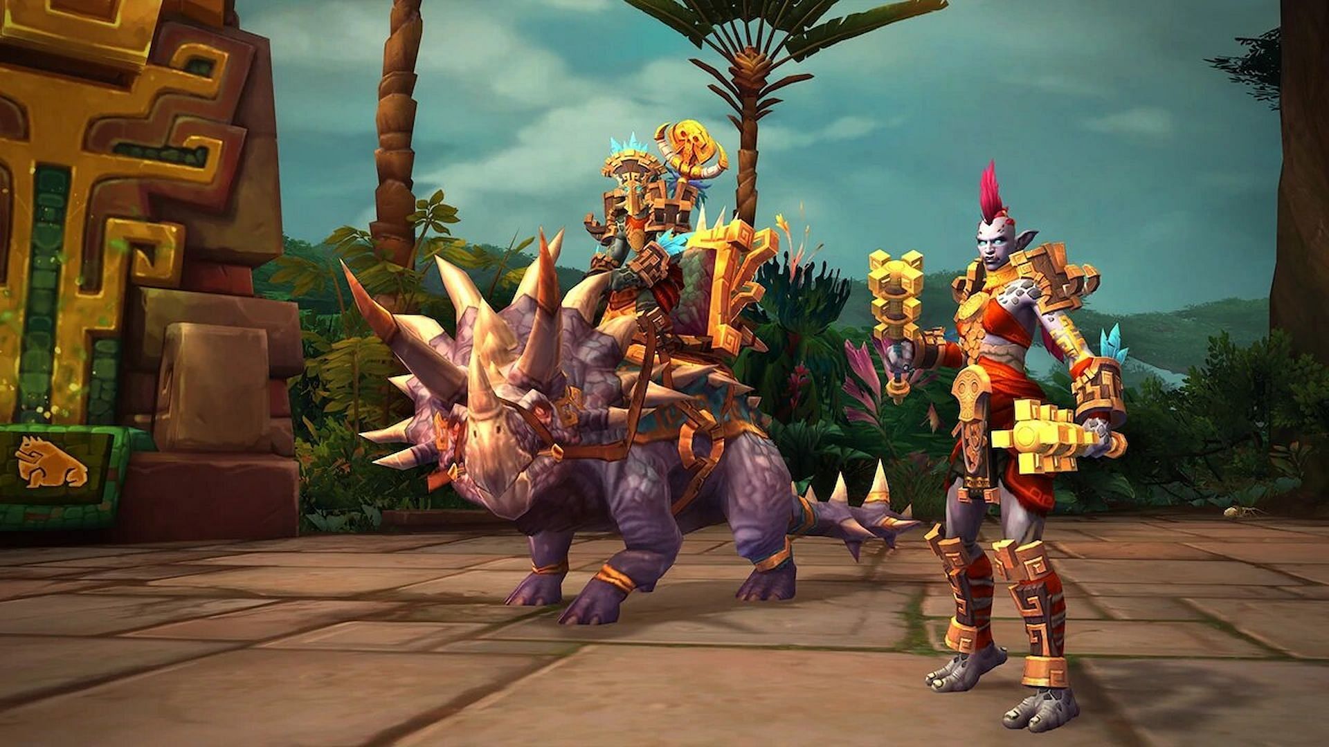 Zandalari Troll has a health regeneration trait (Image via World of Warcraft)