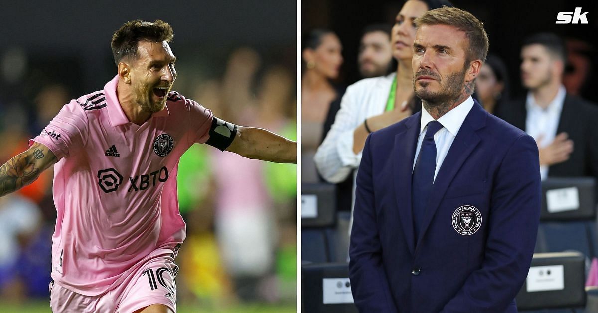 Lionel Messi has been on song for David Beckham