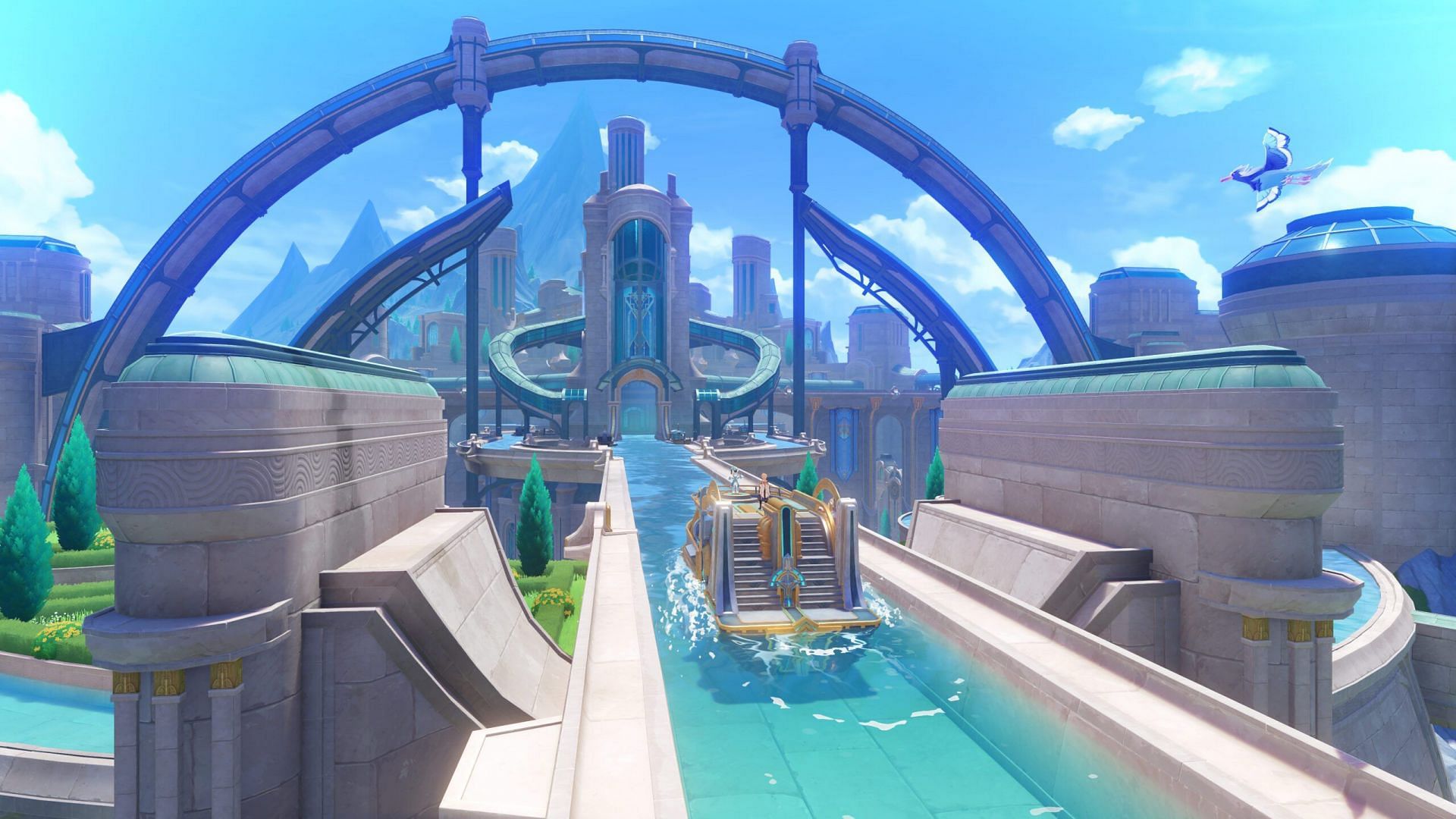 Aquabus as seen in the trailer (Image via HoYoverse)