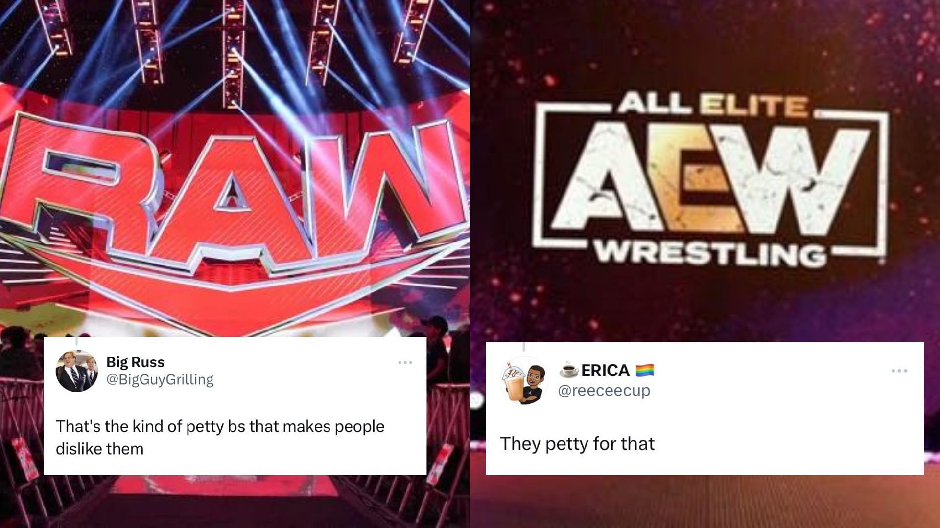 AEW fans have reacted to one of their stars being edited out of WWE Raw