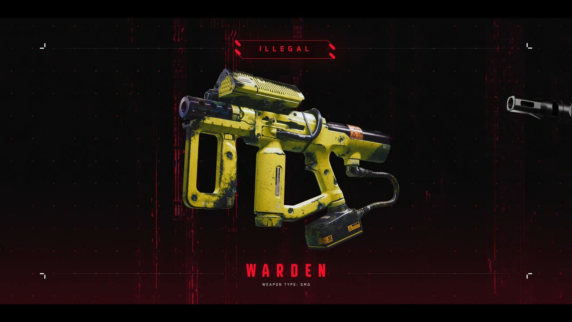 The Warden SMG (Image via CD Projekt RED)