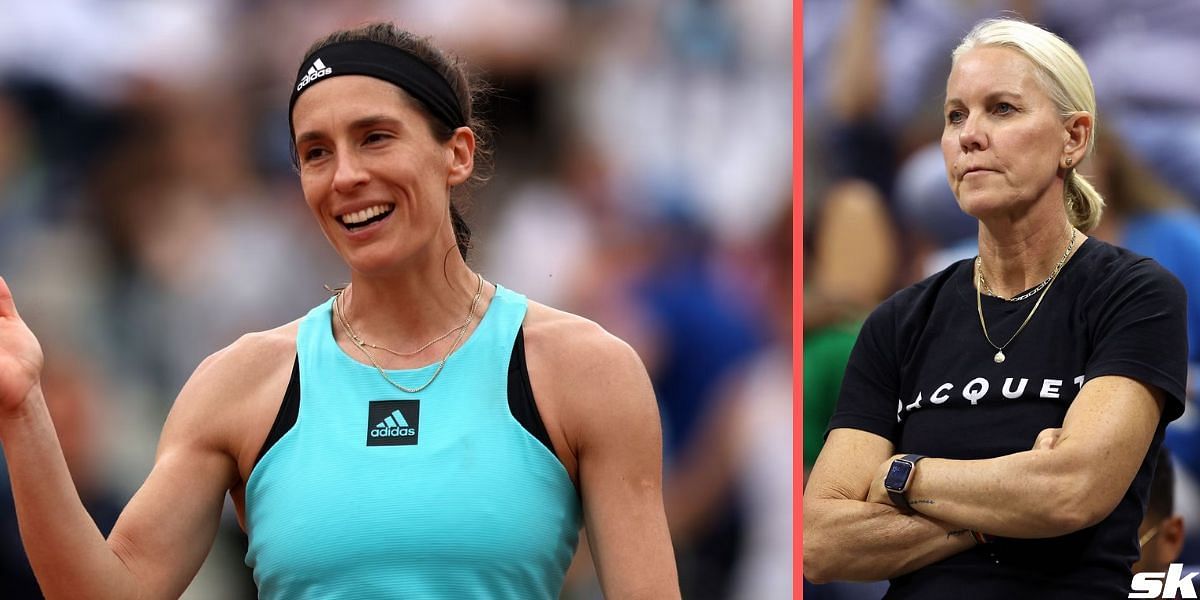 Andrea Petkovic (L) and Rennae Stubbs (R)