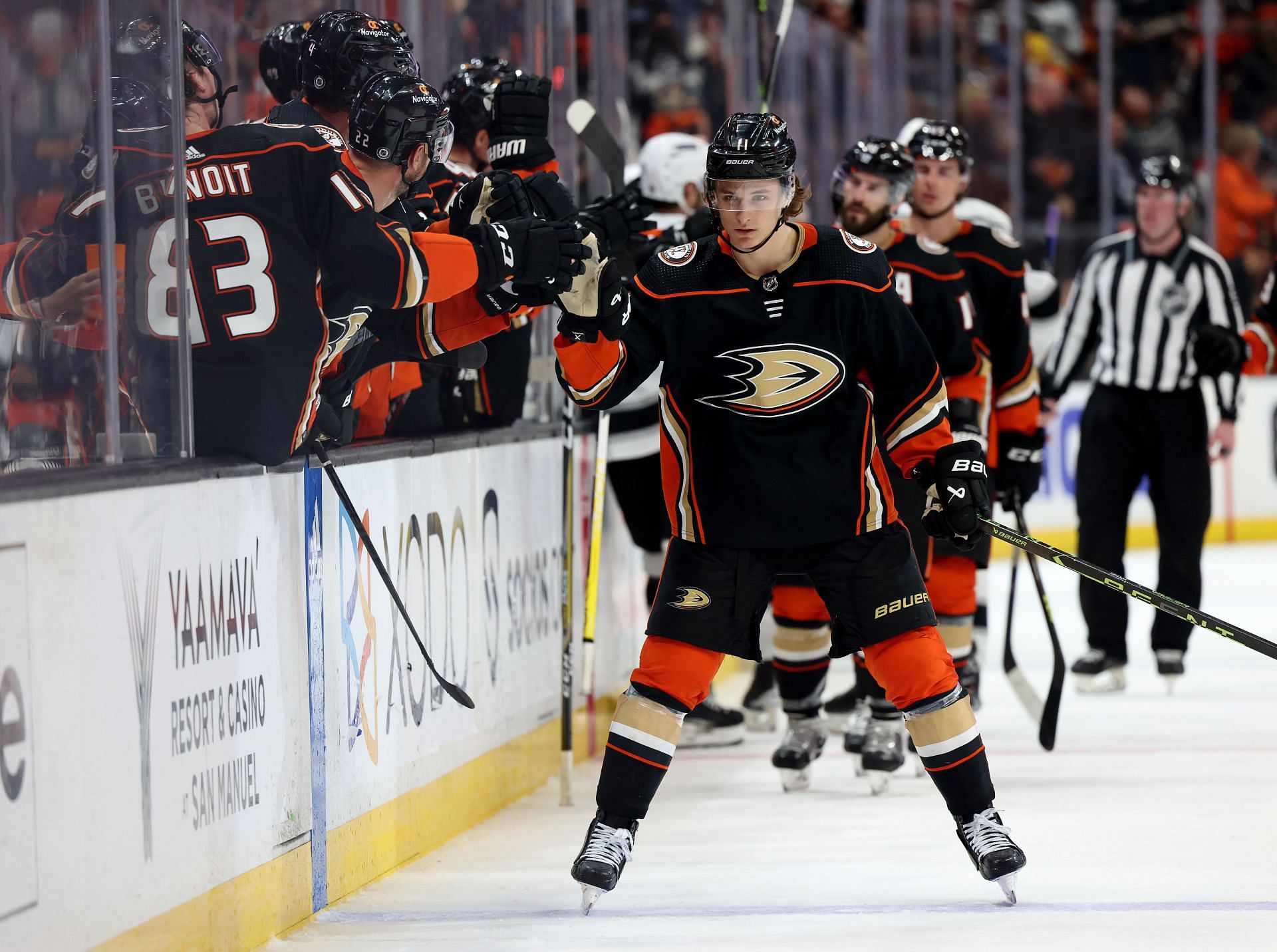 Anaheim has a young core