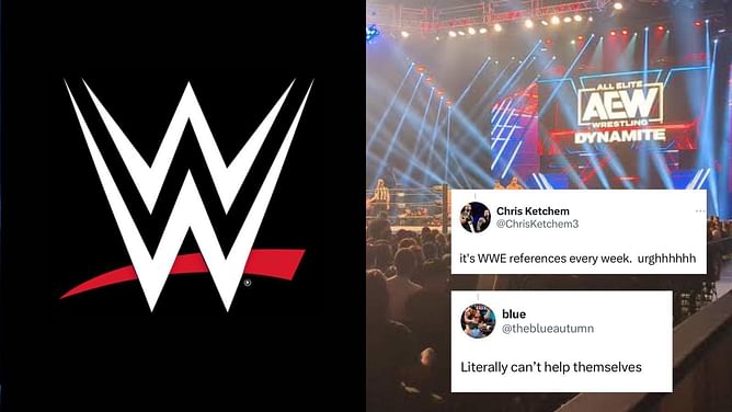 "It's WWE references every week" "Literally can’t help themselves" – Fans react to another Hall of Famer being namedropped on AEW Dynamite