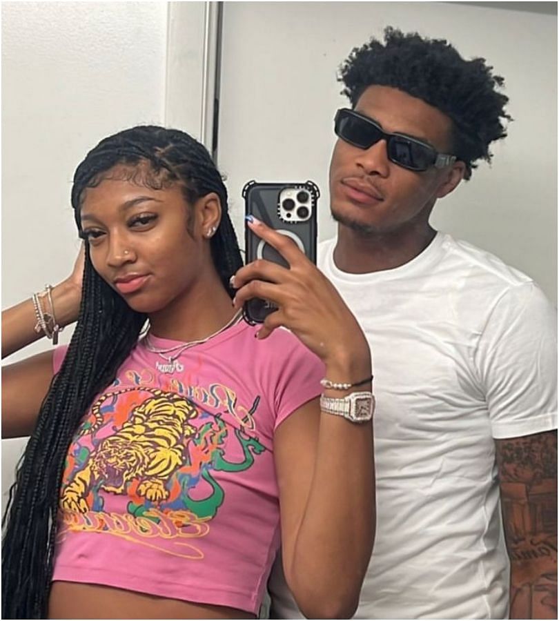 In Photos Angel Reese and boyfriend Cam'Ron Fletcher share fun time