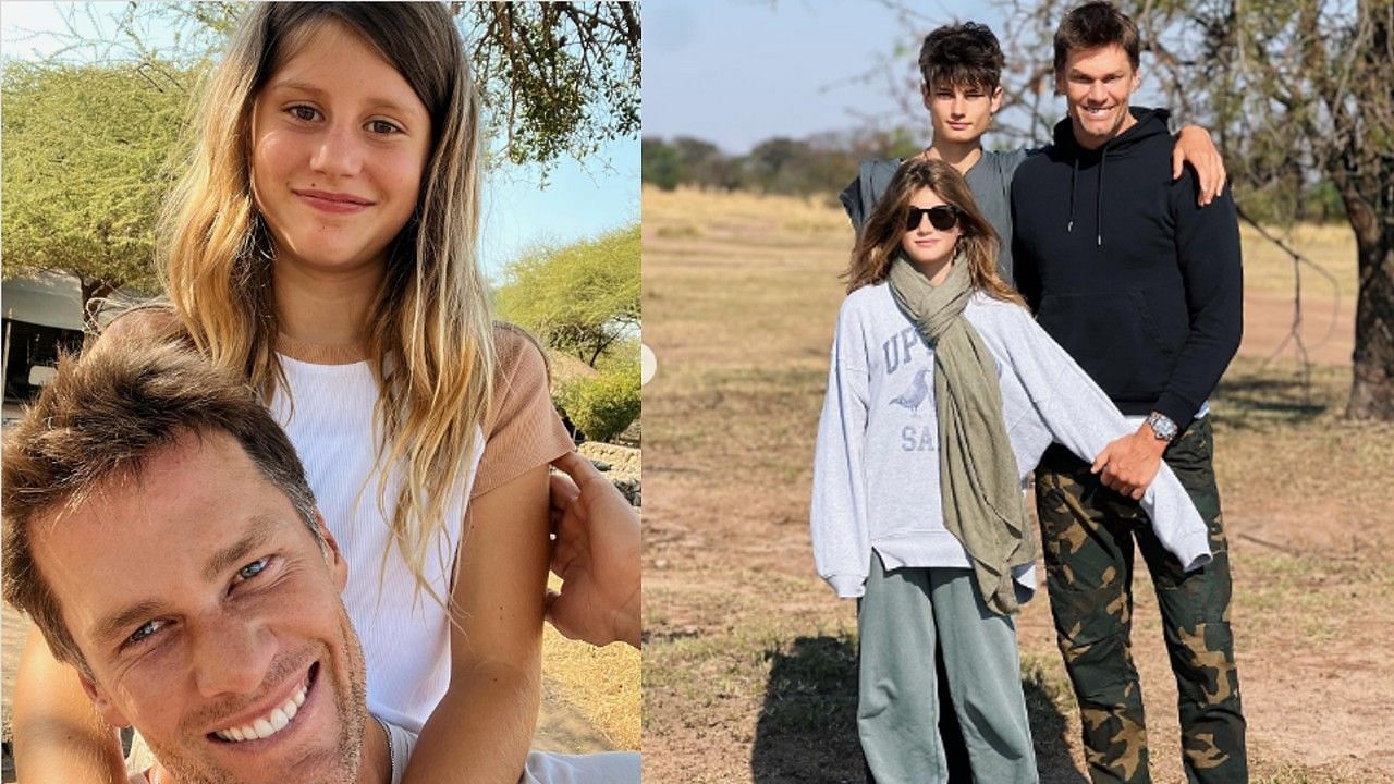 Tom Brady spent his 46th Birthday in Africa with his children. 