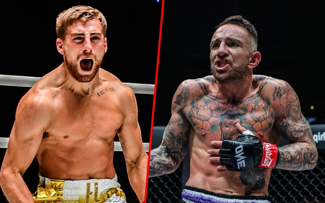 Jonathan Haggerty (L) and Liam Harrison (R) | Photo by ONE Championship