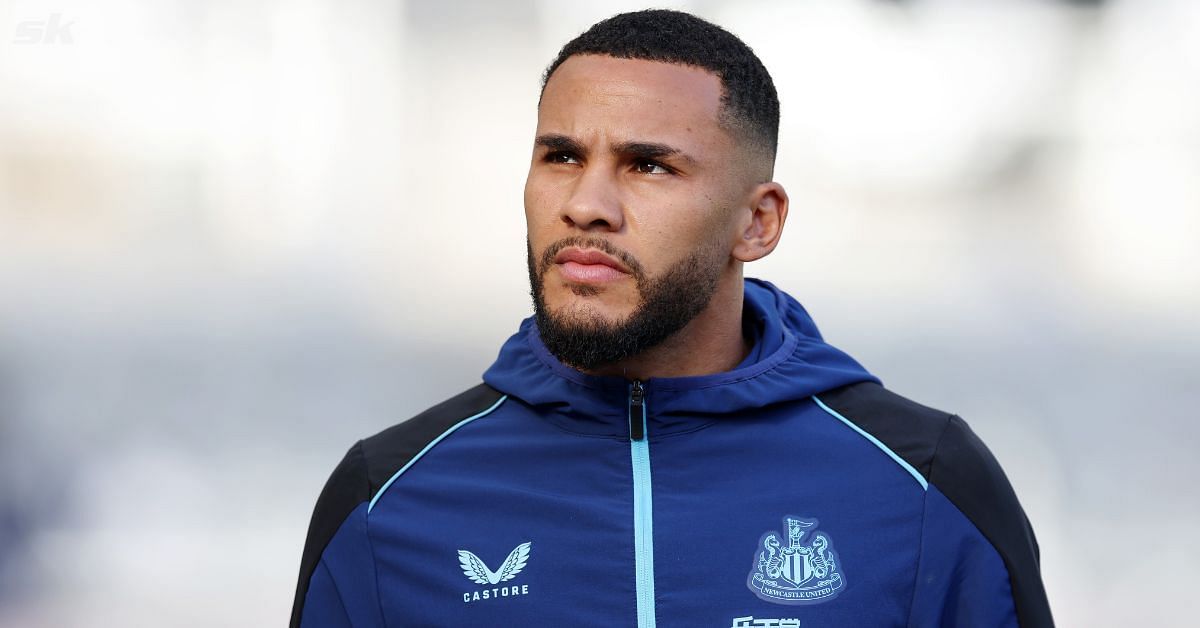 Jamaal Lascelles was filmed fighting a group of attackers.