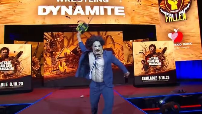 "People saying it was the worst match ever are full of sh**" - WWE legend defends AEW's Texas Chainsaw match