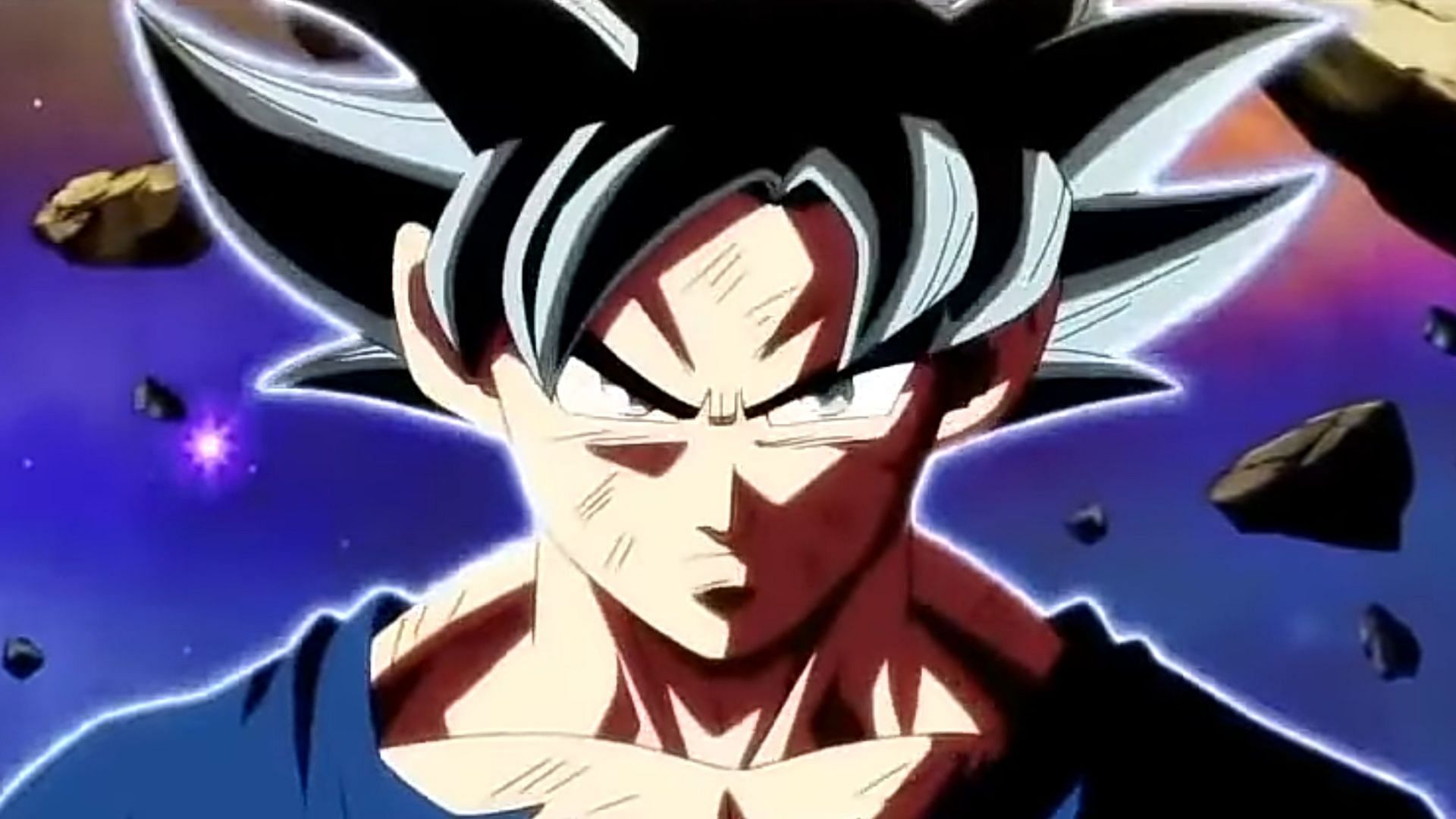 Ultra Instinct Goku as seen in the anime (Image via Toei Animation)