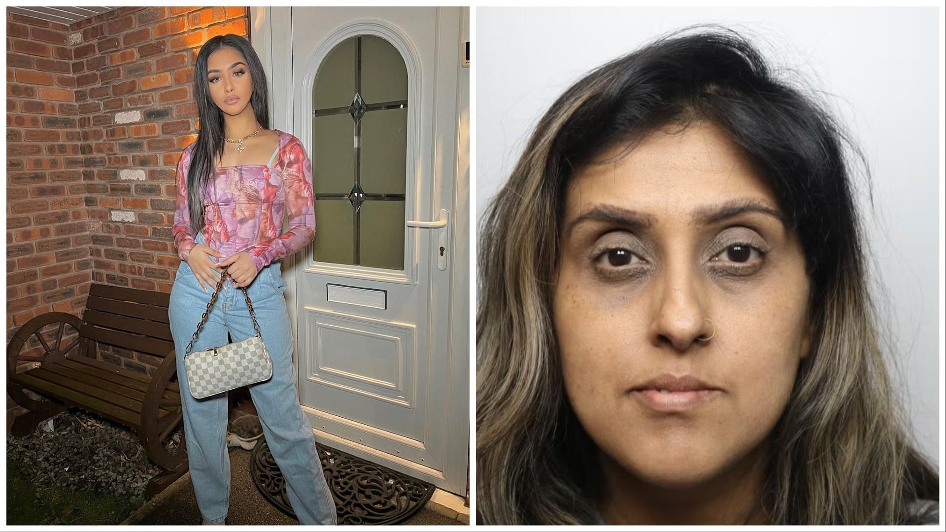 Tiktoker Mahek and her mother found guilty of murder. (Image via Instagram @Maybvlogs/ Leicestershire Police)