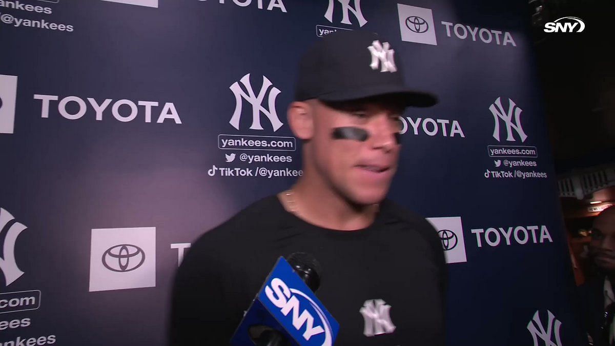 New York Yankees' Aaron Judge emphasizes that players are to blame for  team's downfall, says 'It's on us