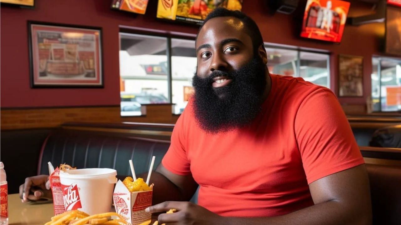 Did James Harden gain weight this offseason?