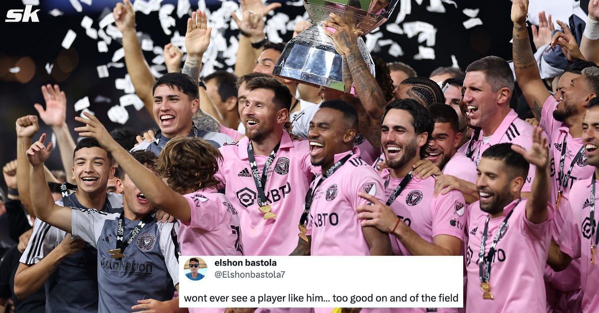 Lionel Messi lifted his maiden title with Inter Miami 