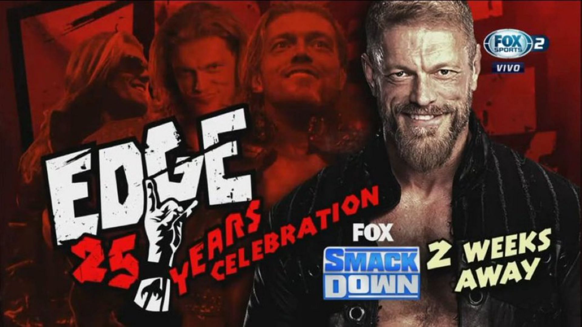 WWE will celebrate 25 years of Edge in just two weeks