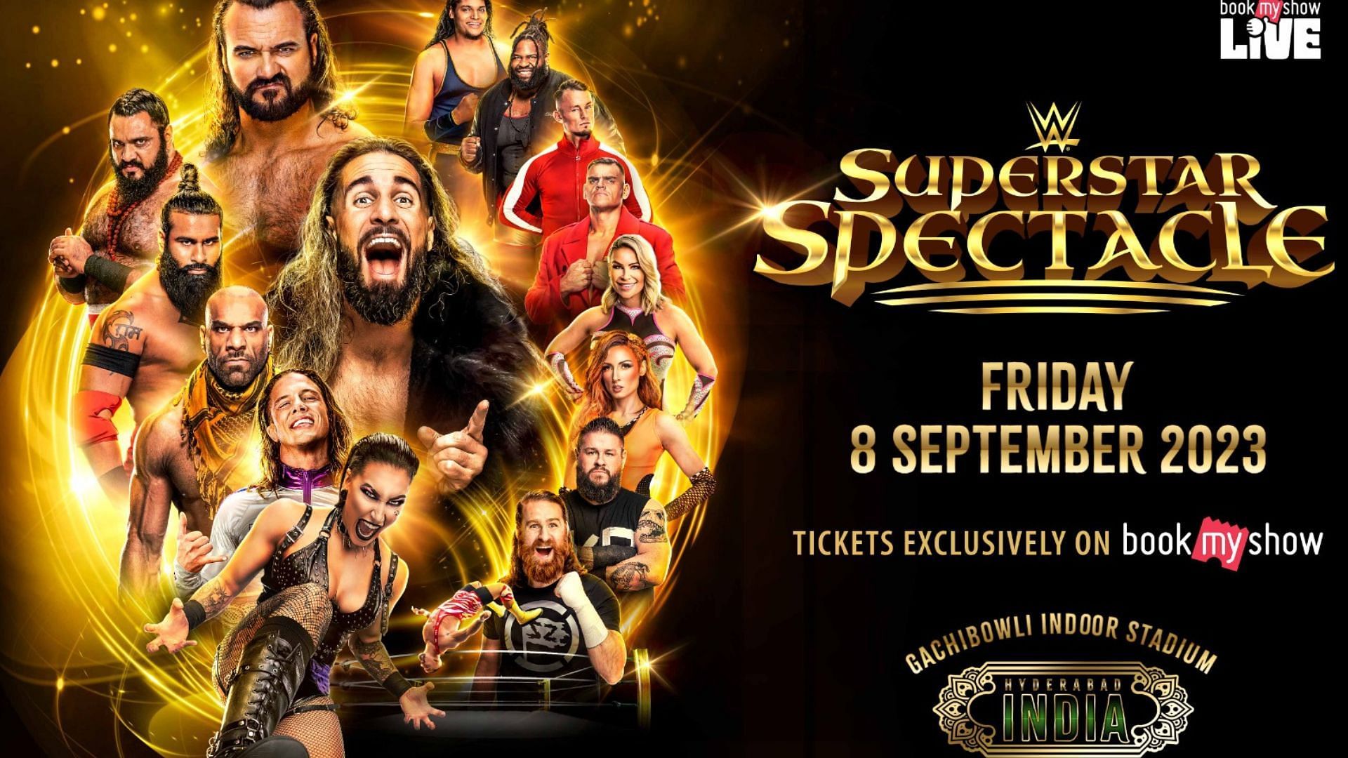 WWE is putting on an incredible show in India next month