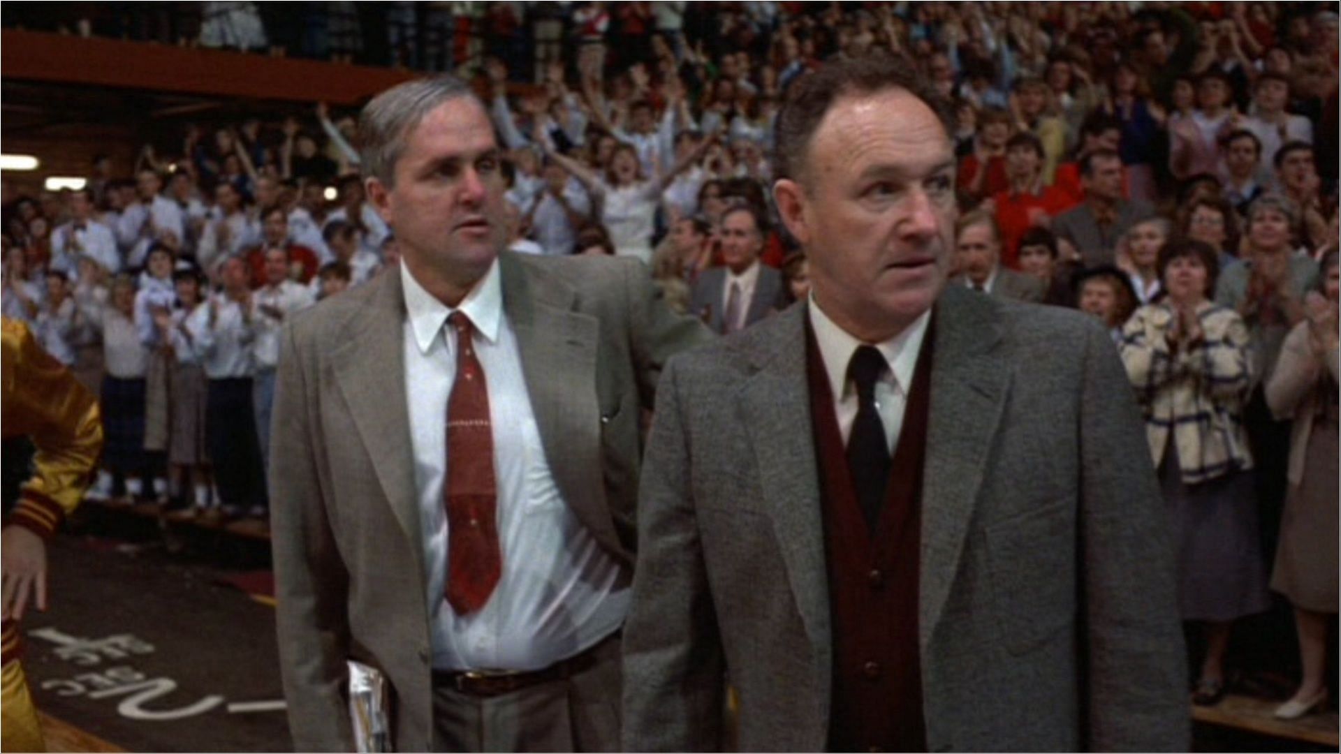 Robert Swan gained recognition for his performance in Hoosiers (Image via Zane_Clodfelter/Twitter)
