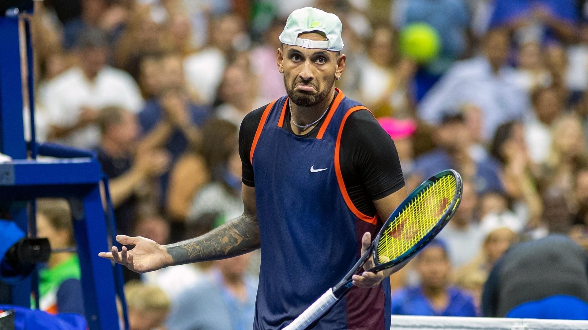 Nick Kyrgios missed this year&#039;s Australian Open after undergoing a knee surgery