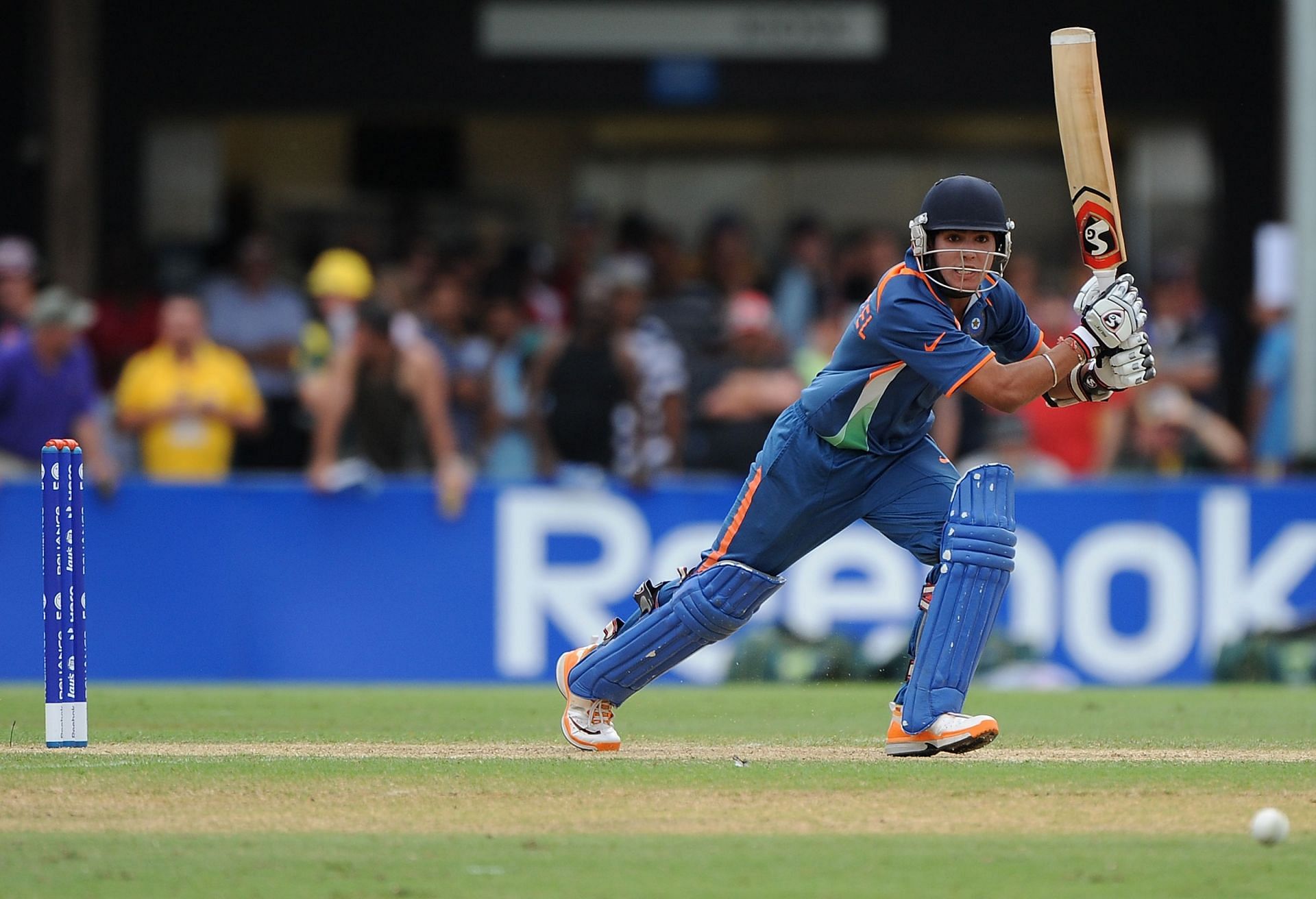 Smit Patel during the ICC U19 Cricket World Cup 2012 Final. [Getty Images]