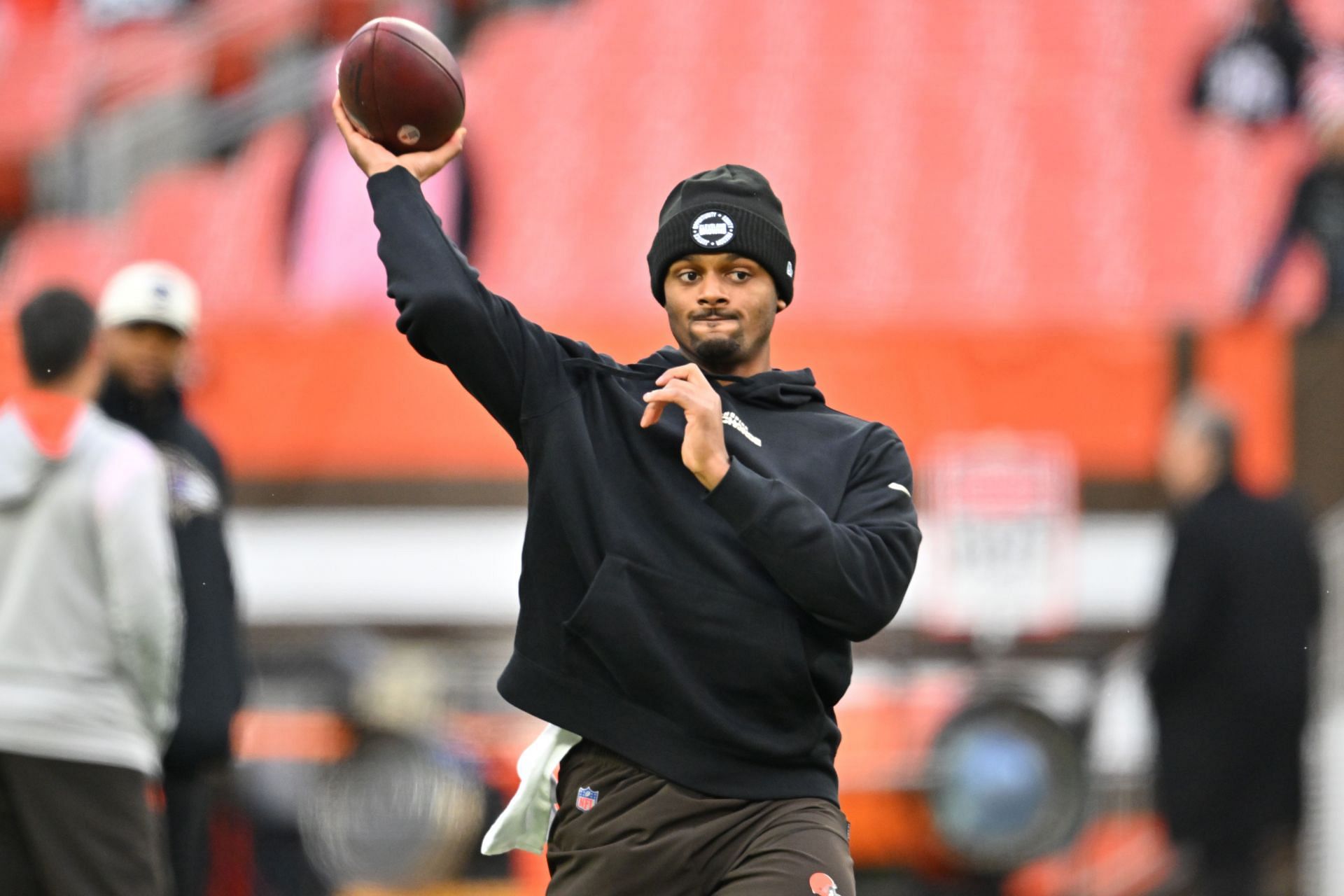 Deshaun Watson at Baltimore Ravens v Cleveland Browns