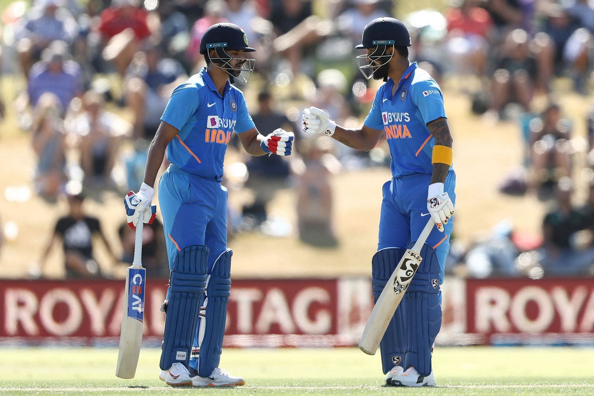 Shreyas Iyer (left) and KL Rahul (Pic: Getty Images)