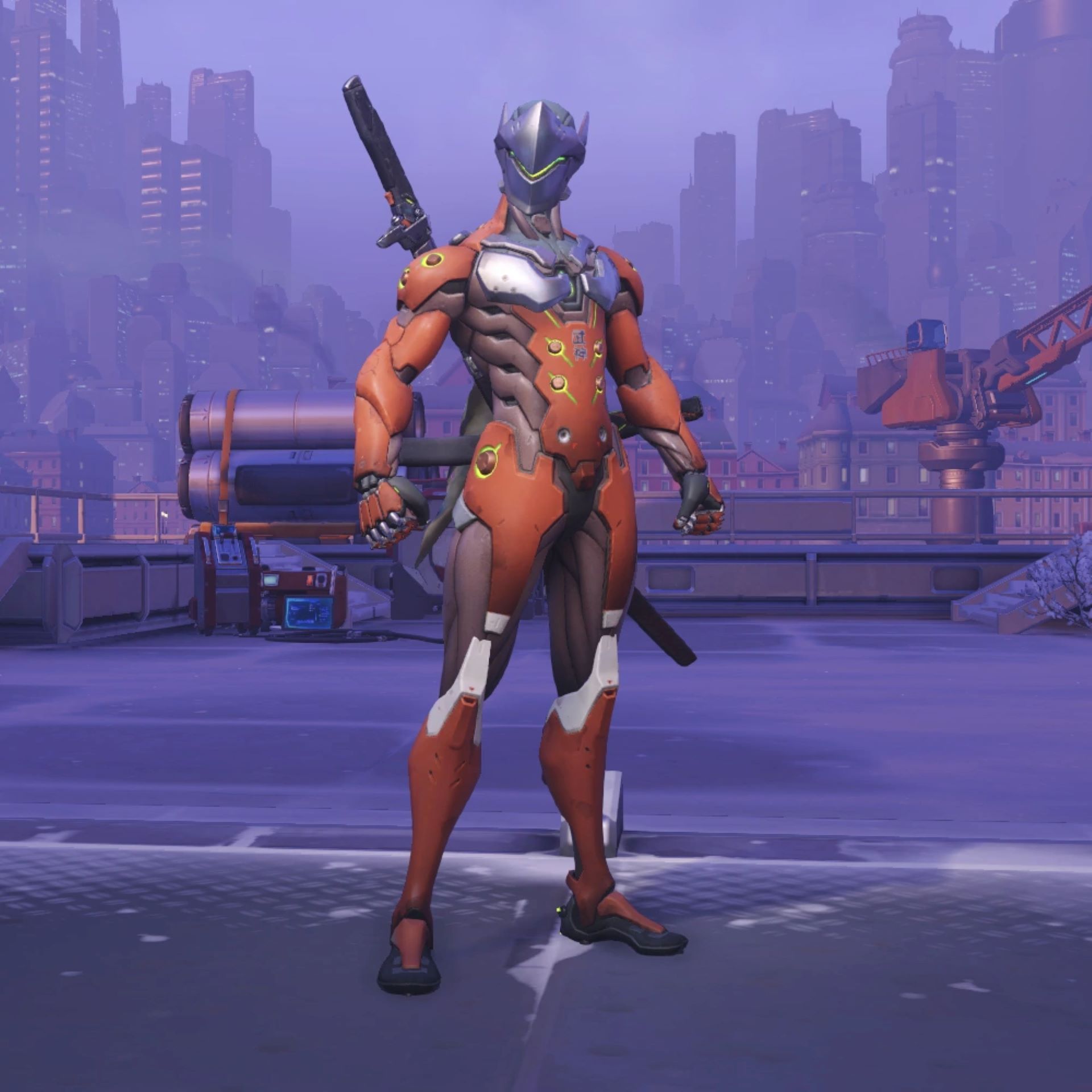 Cinnabar Genji (Image via Blizzard Entertainment)