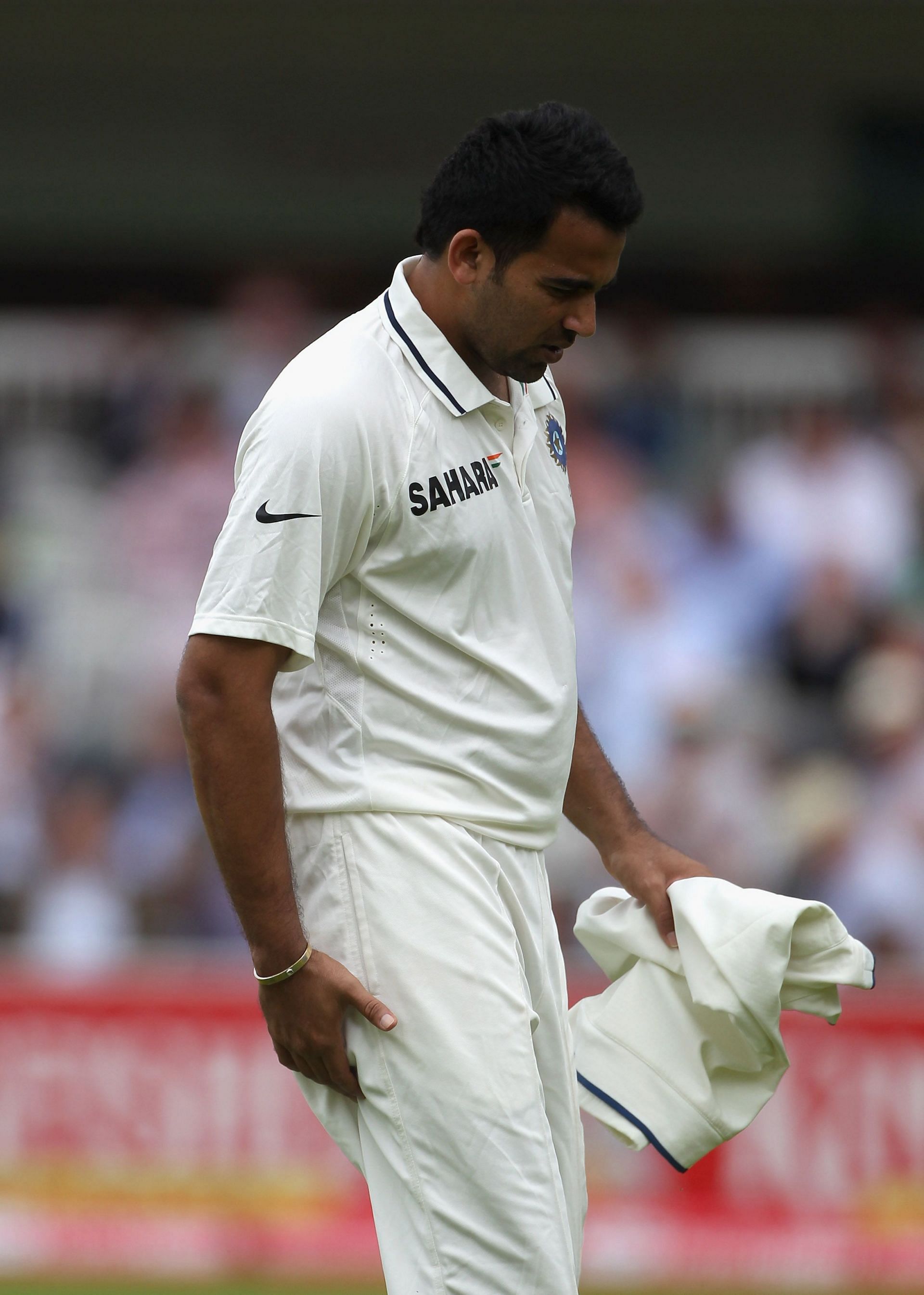 Zaheer Khan left the field midway in a Test vs England at Lord&#039;s [Getty Images]