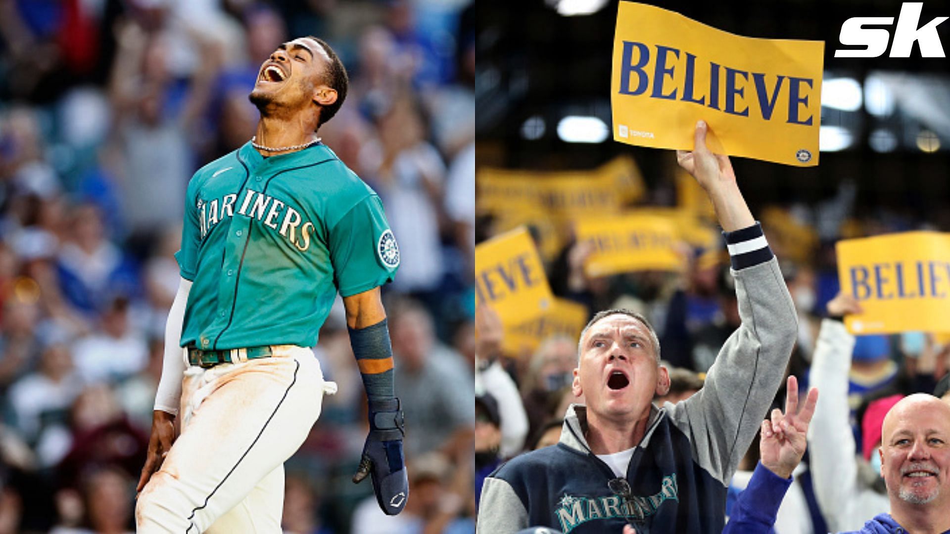 Seattle Mariners fans delighted as Julio Rodriguez leads team to the top of AL West.