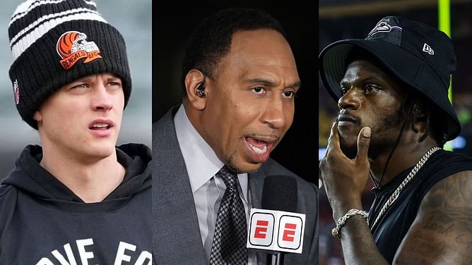 Stephen A. Smith downplays odds of Lamar Jackson-like drama for Joe Burrow - “They're not stupid enough to play hardball”