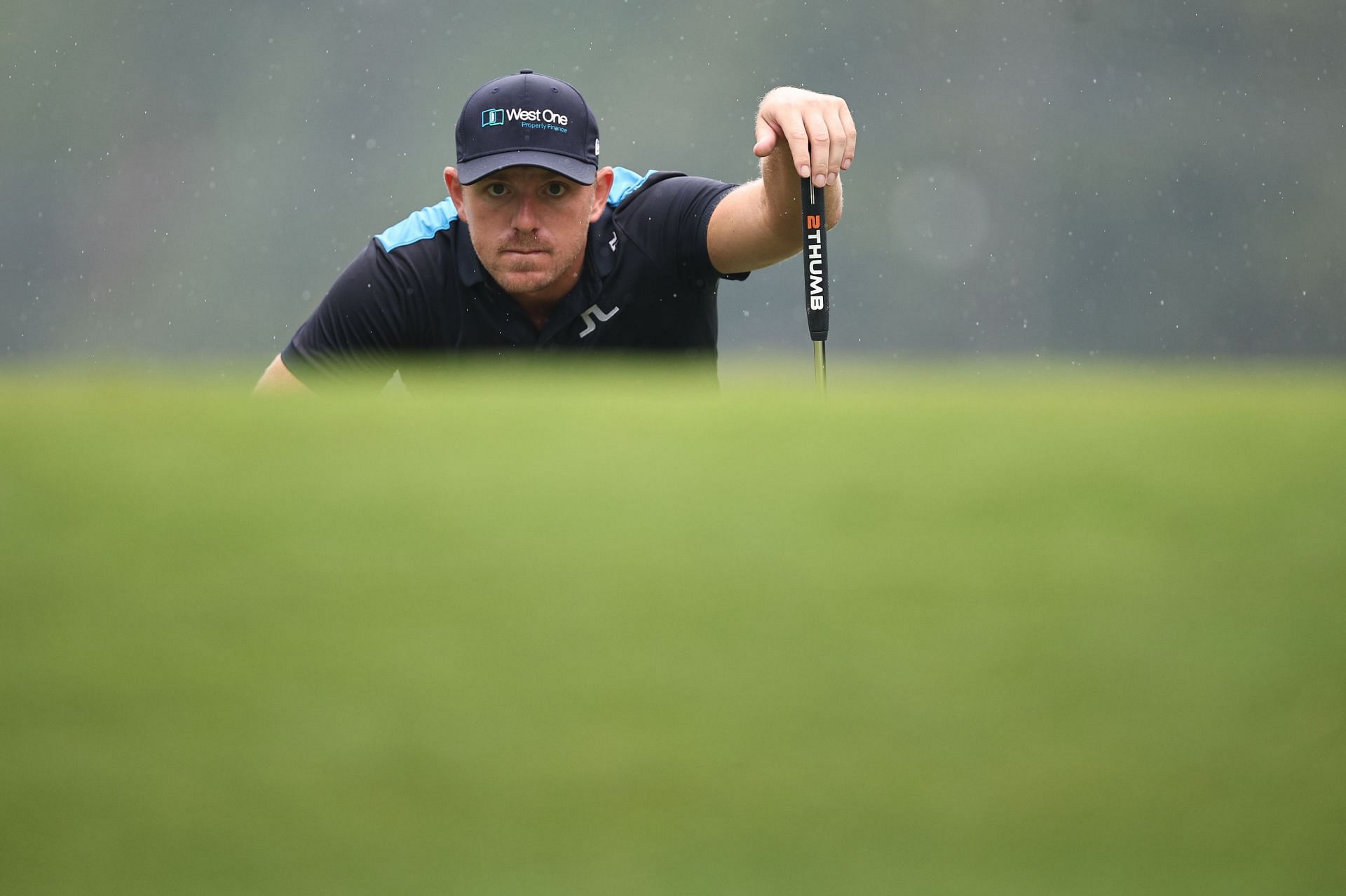 Matt Wallace finished the first round of the Wyndham Championship at 3-under 67