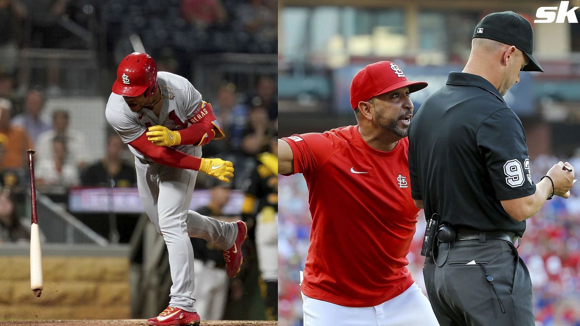 Why were Willson Contreras and Oli Marmol ejected? Cardinals catcher and  manager both booted from game vs Pirates