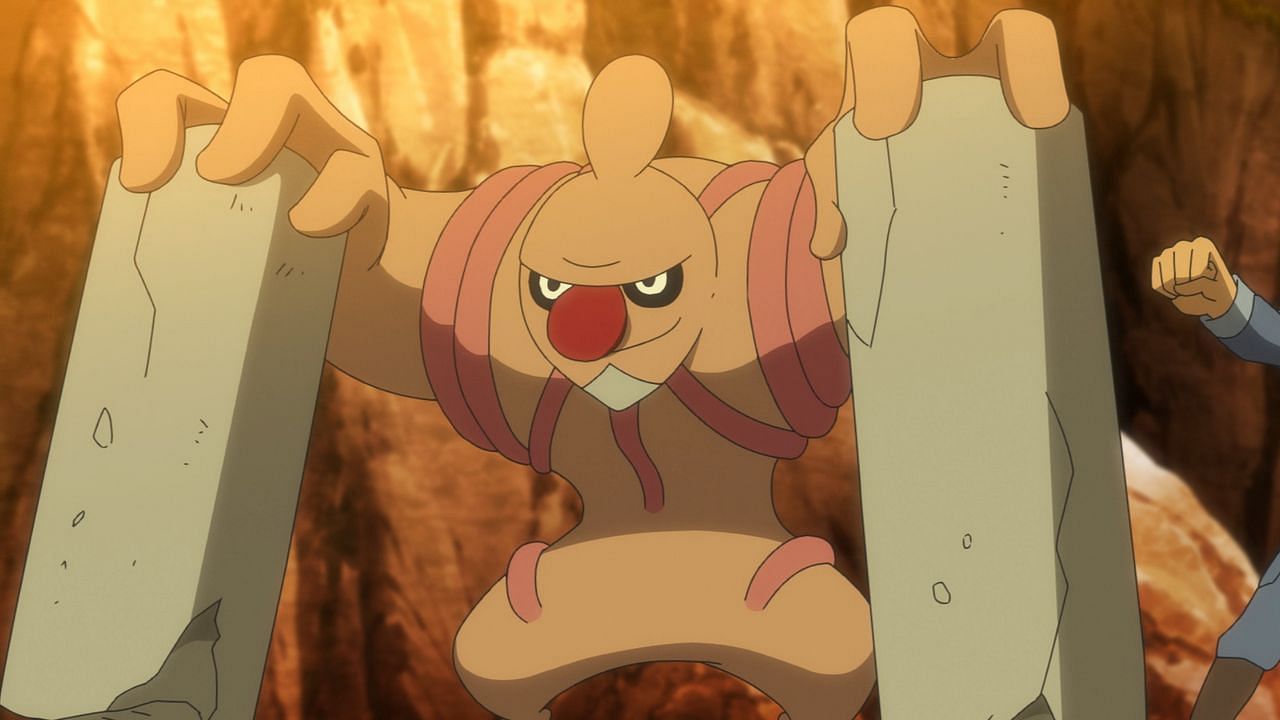 Conkeldurr as seen in the anime (Image via The Pokemon Company)
