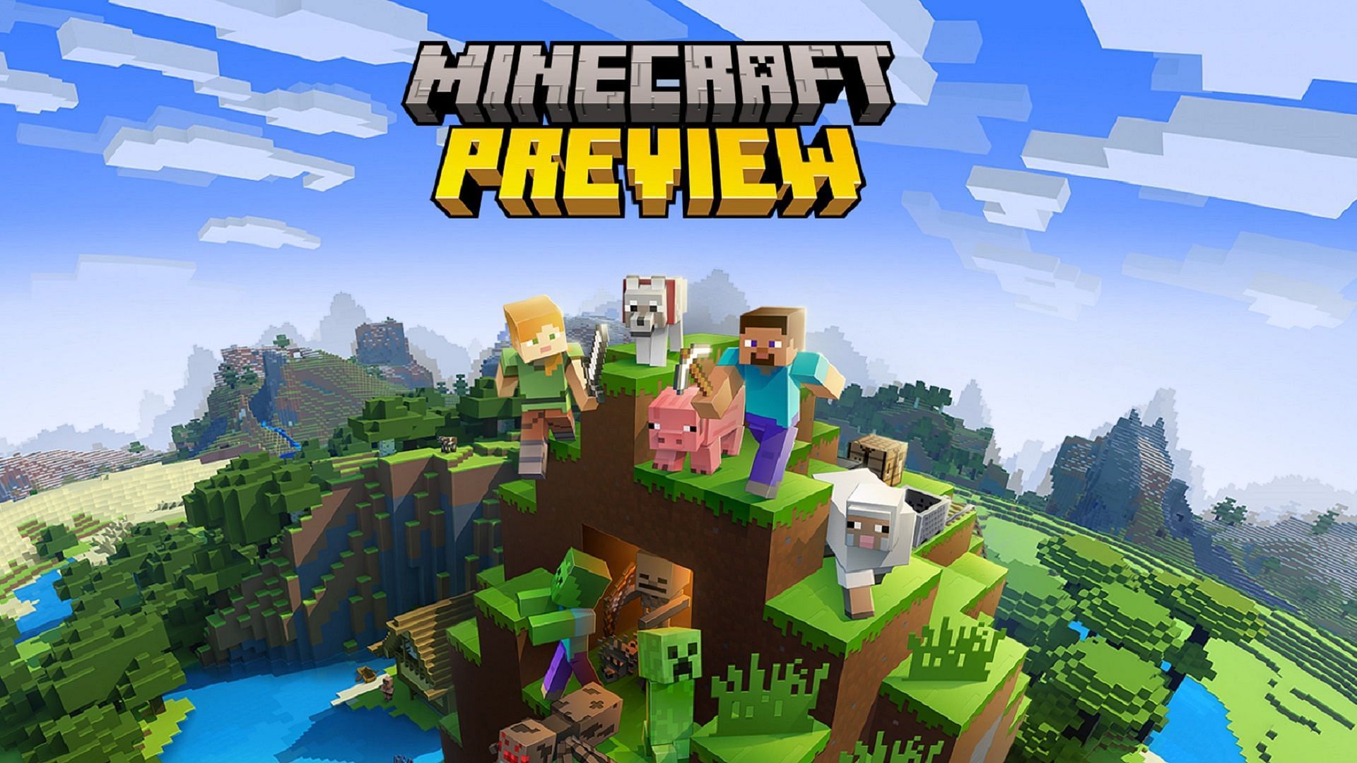 The Preview Program can be accessed across multiple compatible devices (Image via Mojang)