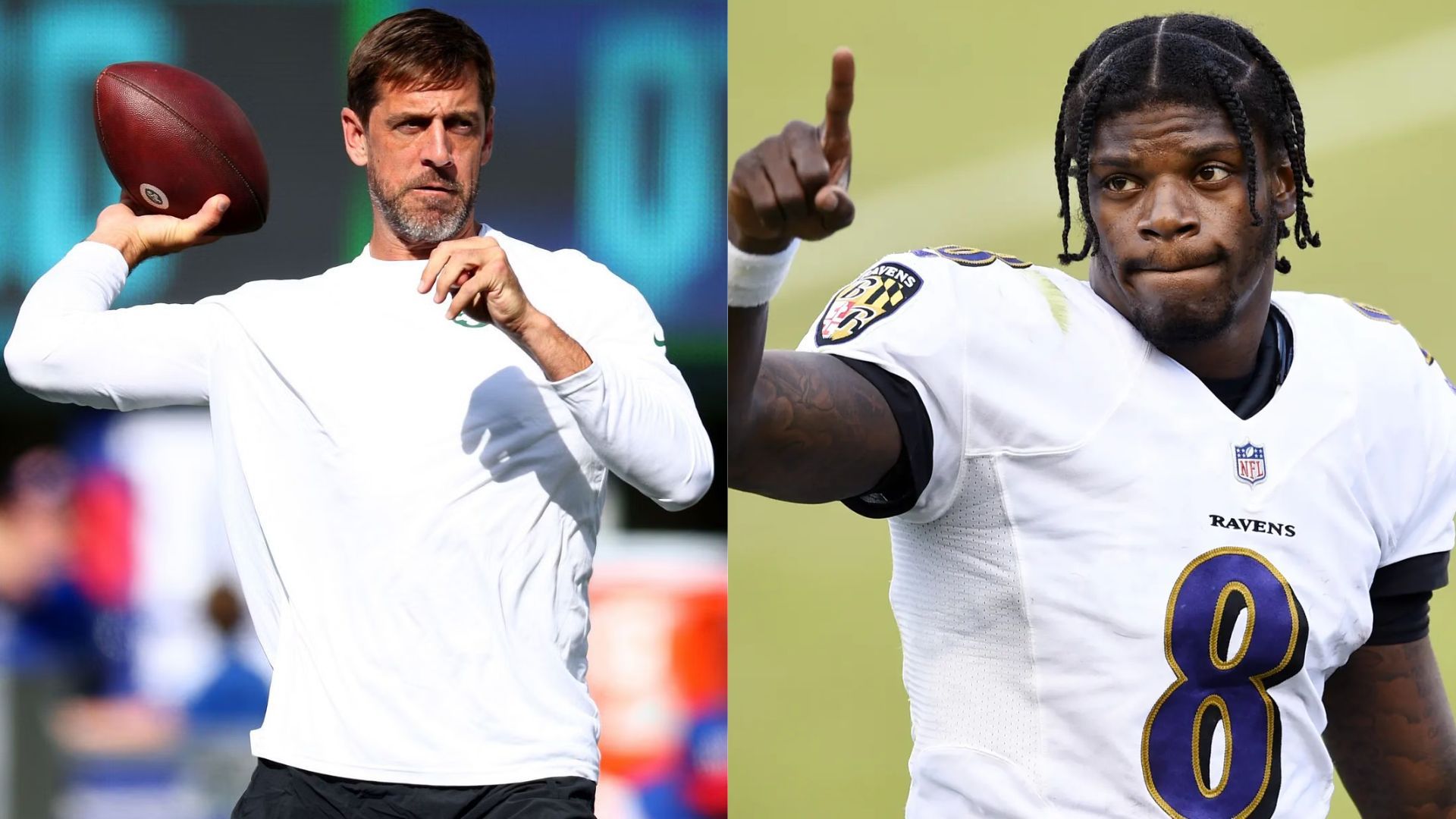 Jets appear all-in on Aaron Rodgers despite Lamar Jackson trade