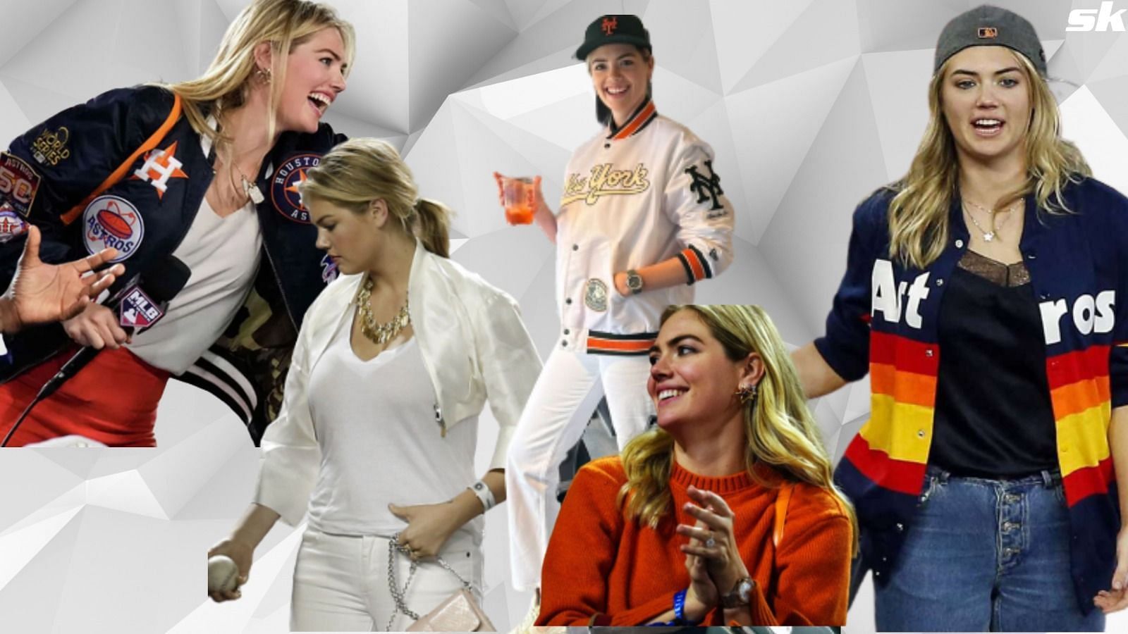 Kate Upton in different match day fits