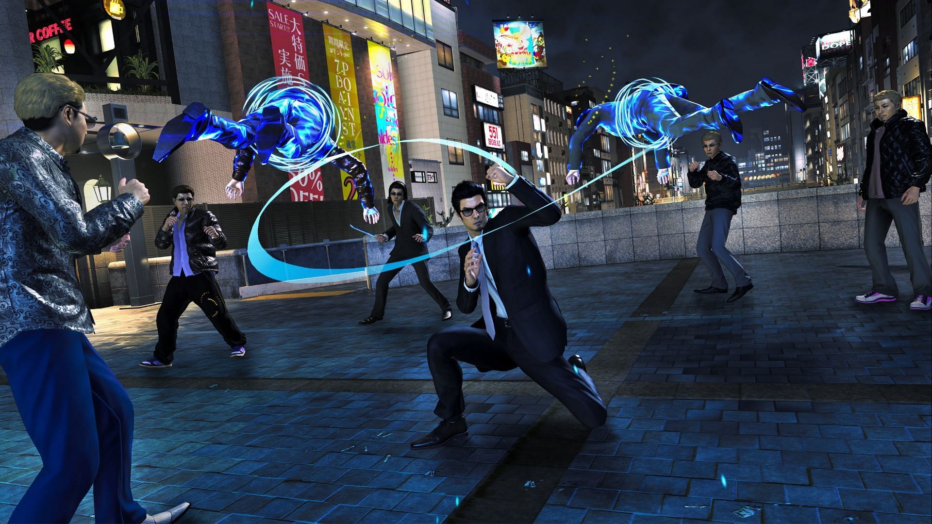 Kiryu has a brand-new fighting style Agent Stance.