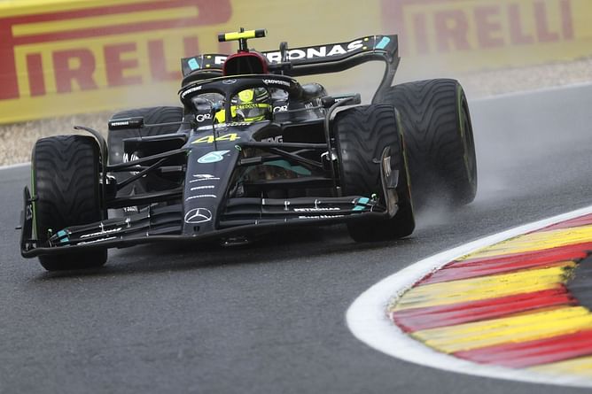 Big boost for Lewis Hamilton and George Russell as Mercedes seemingly hit the mark with ride height for their 2024 F1 challenger