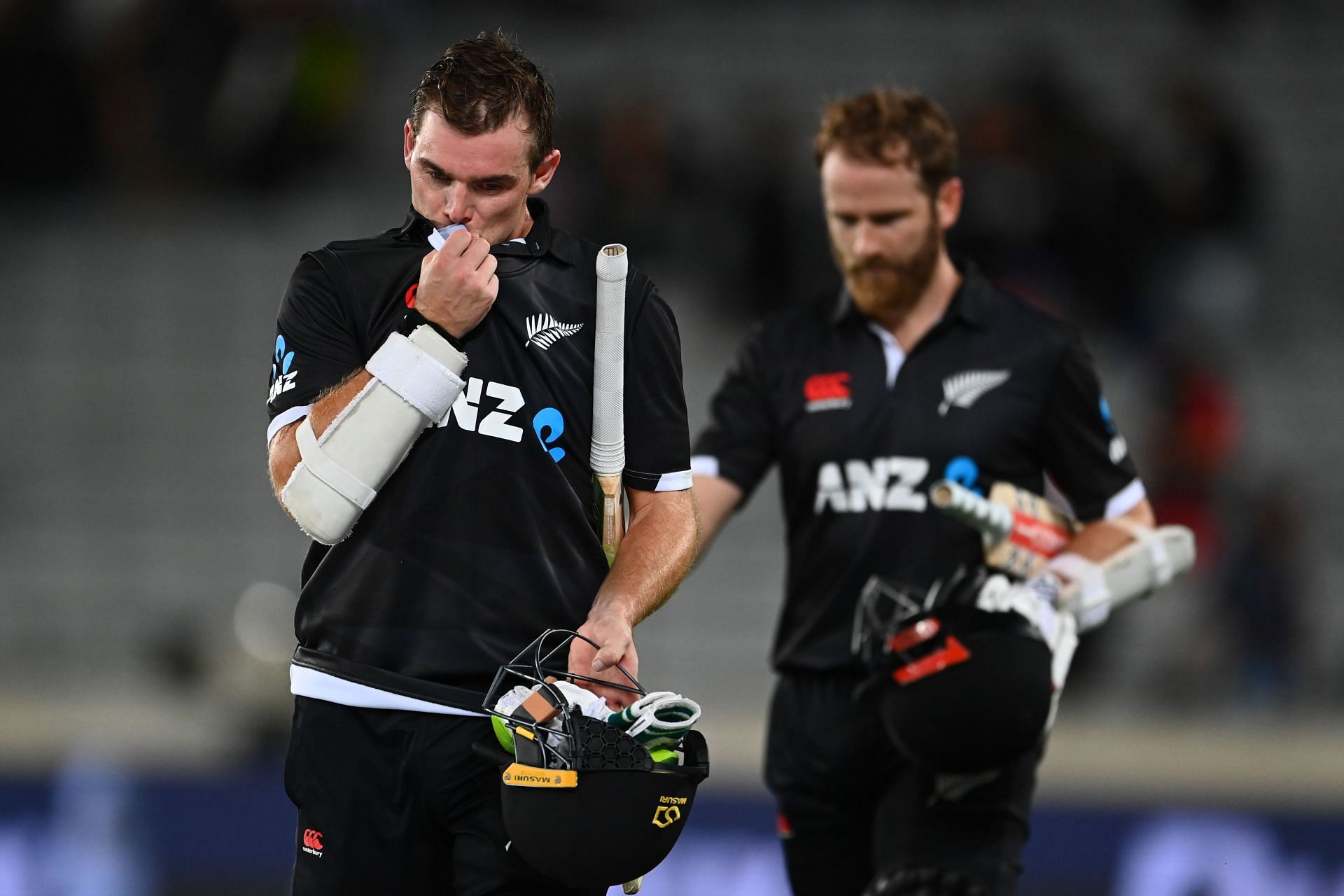 Williamson and Latham won the match for NZ