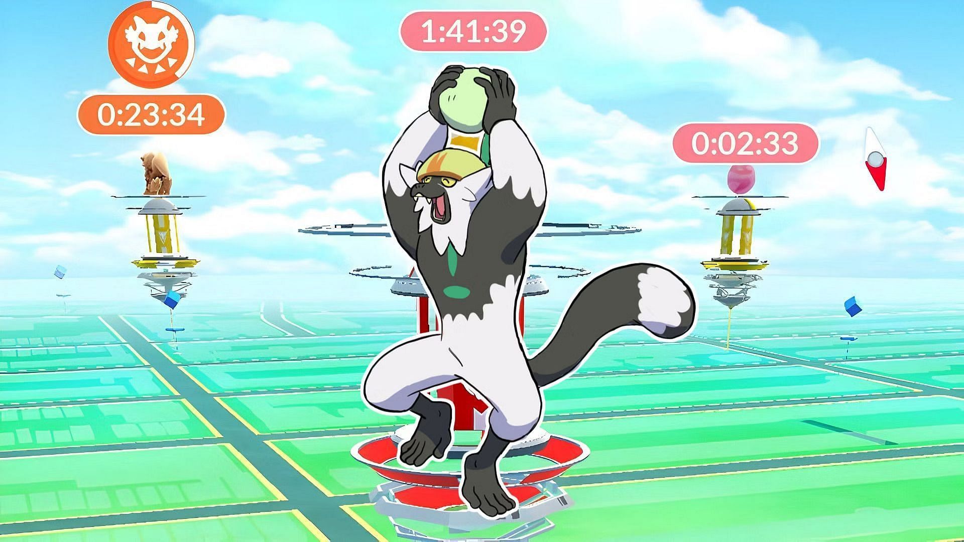 Passimian as seen in Pokemon GO (Image via Sportskeeda)