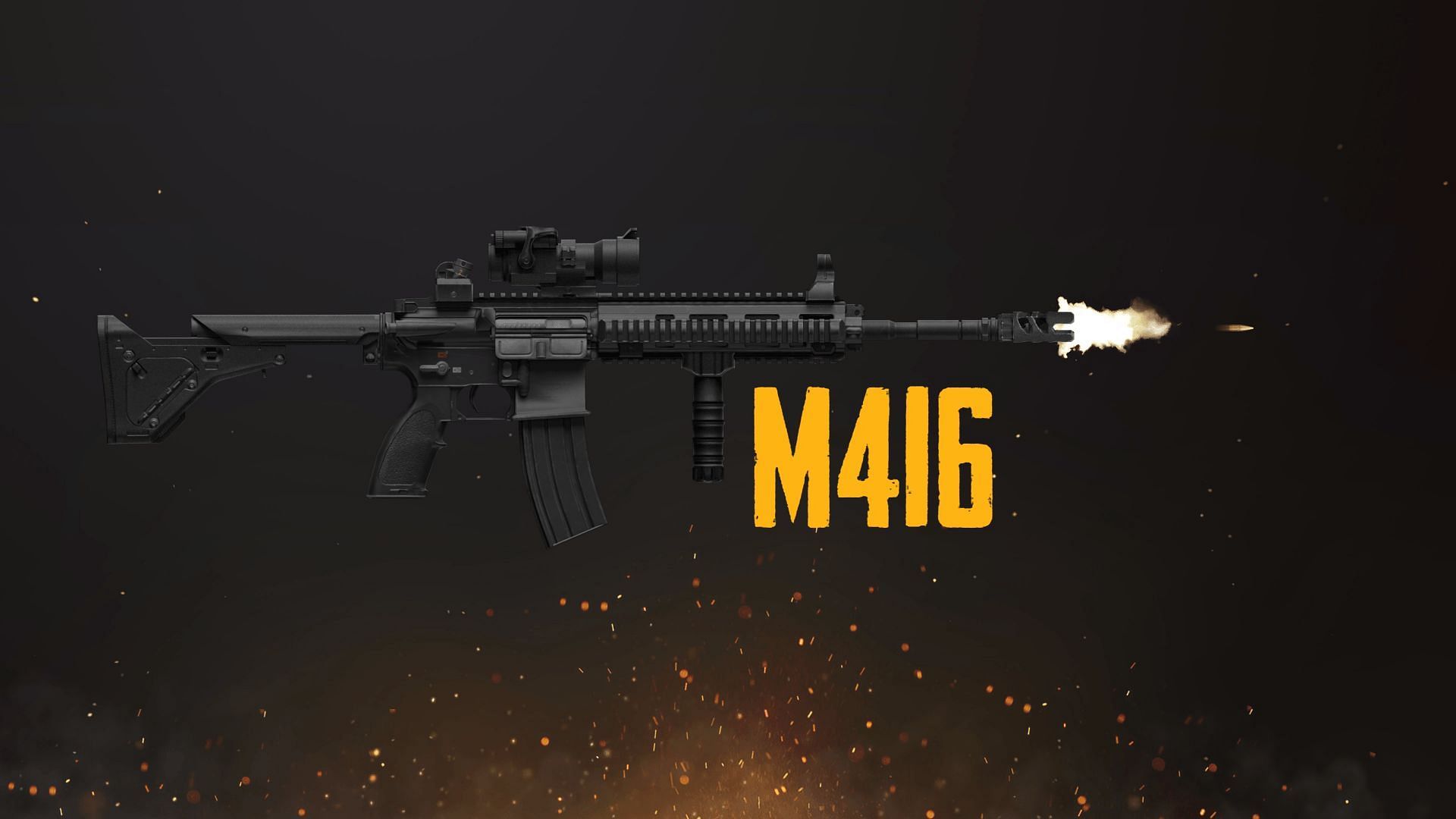 M416 is one of the best weapons in this game (Image via Krafton)