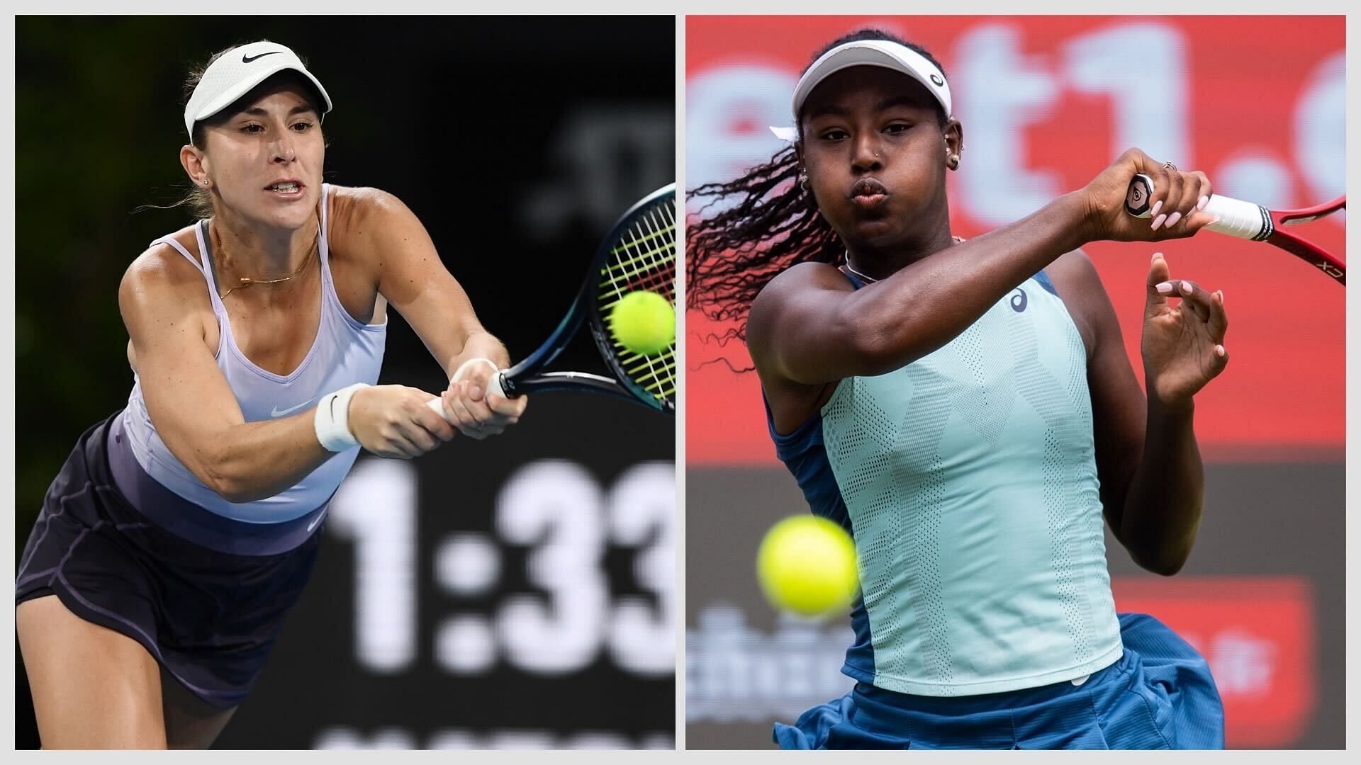 Belinda Bencic vs Alycia Parks is one of the second-round matches at the 2023 Canadian Open.